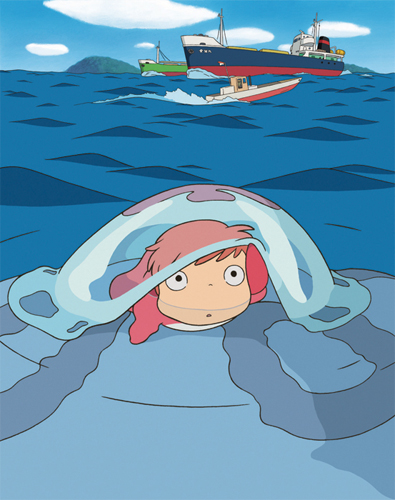 Ponyo on the Cliff by the Sea - 0