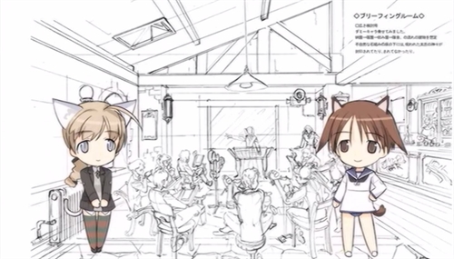 Strike Witches - Miyafuji and Lynette's Witches Base Tour - 2